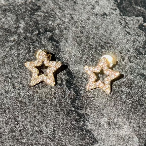 Coach C Stone Star Stud Earring 3 Pair Set for Men or Women New in Coach Box - Picture 12 of 15